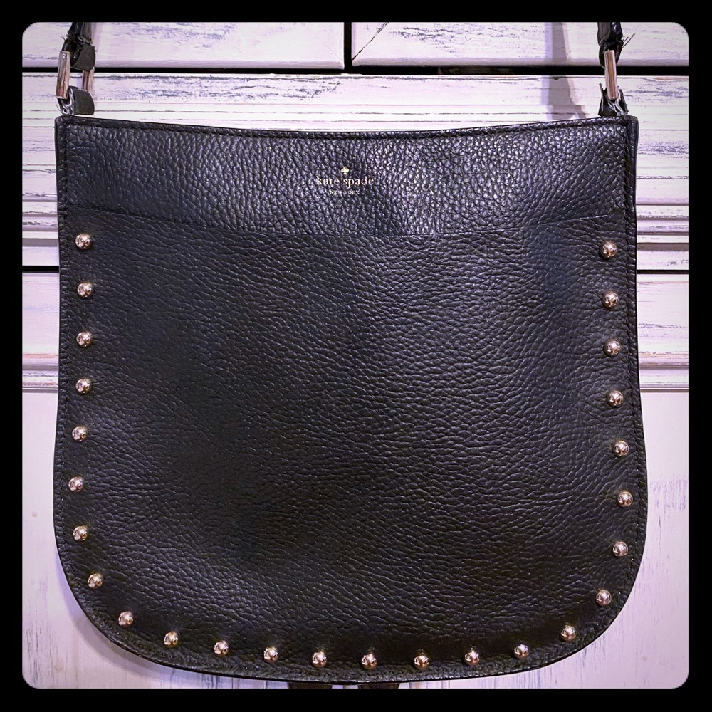 Kate Spade grommet crossbody handbag